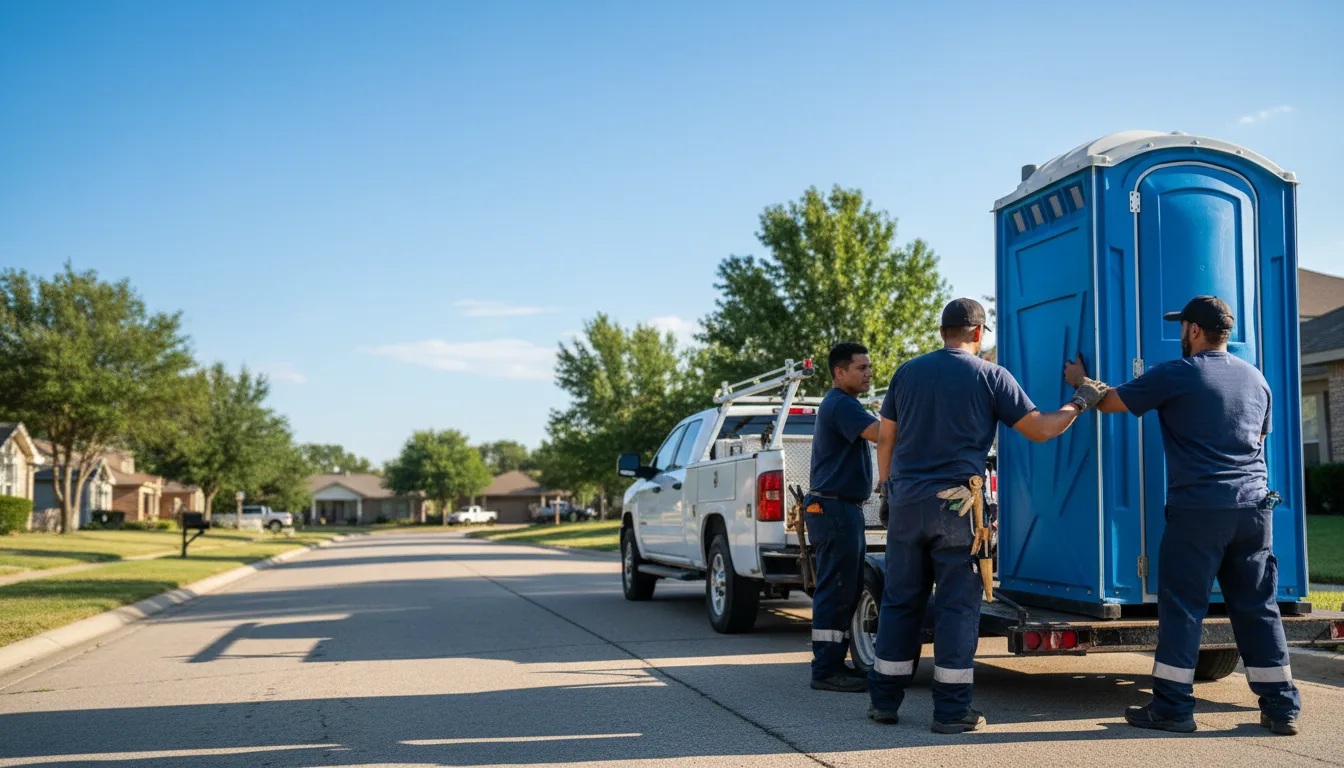 Portable Toilet Rental in Denton, NE near me